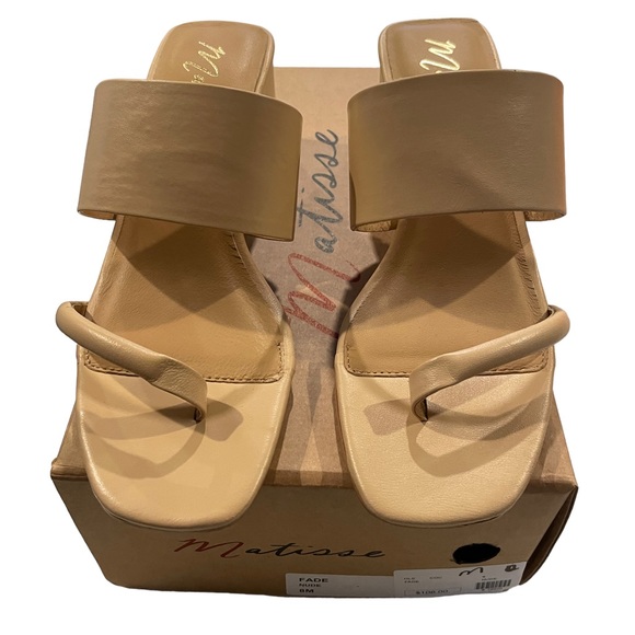 Matisse FADE nude heeled sandals. Size 8. New in box. - Picture 4 of 10